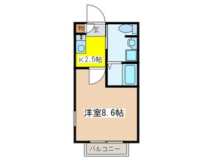 アムール１の物件間取画像